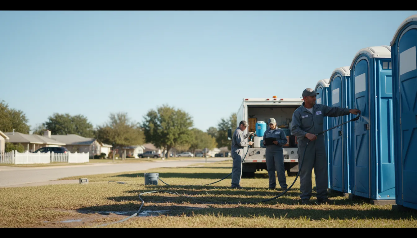 Long-Term Portable Toilet Rental in Canyon, TX near me